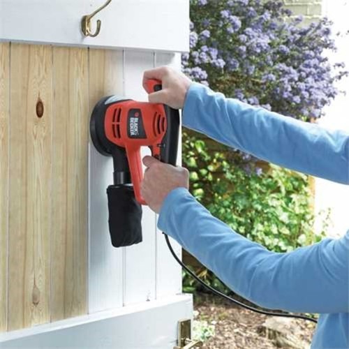 BLACK&DECKER KA191EK-QS - Szlifierka mimośrodowa 125mm