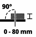 Einhell TC-TS 2225 U - Pilarka stołowa do drewna 254 mm