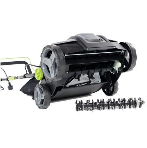 NAC SCE180-38-W2 - Wertykulator / aerator elektryczny 2w1 z dwoma wałkami