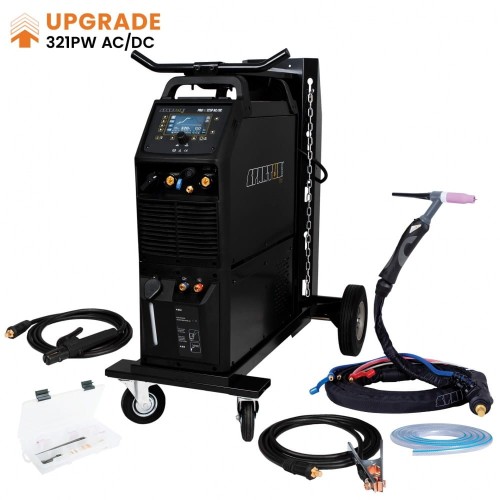 Spartus ProTIG 325PW AC/DC - Spawarka inwertorowa TIG z pulsem + uchwyt  TIG SPP18 4B X 4m