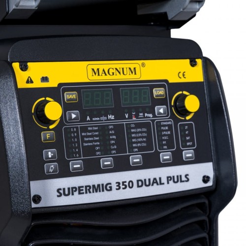 Magnum SUPERMIG 350 DUAL PULS SYNERGIA - Spawarka inwertorowa - migomat z synergią