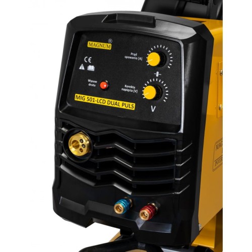 Magnum MIG 501-LCD DUAL PULS SYNERGIA - Spawarka inwertorowa - migomat z synergią