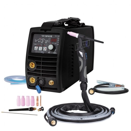 Spartus EasyTIG 210P AC/DC - Spawarka inwertorowa + uchwyt mini TIG SPE17 8 m