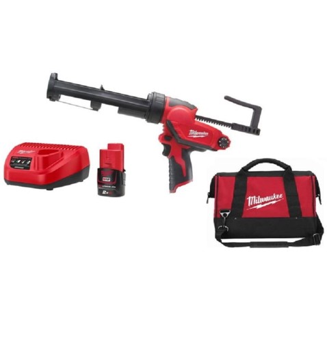 Milwaukee M12 PCG/310C-201B - Subkompaktowy pistolet do kleju 310 ml