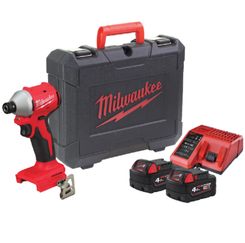 MILWAUKEE M18BLIDRC-402C - Zakrętarka udarowa akumulatorowa 1/4"
