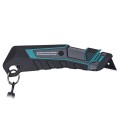 Wolfcraft PRO SAFETY - Nóż z ostrzem trapezowym w futerale