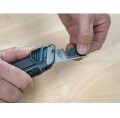 Wolfcraft PRO SAFETY - Nóż z ostrzem trapezowym w futerale