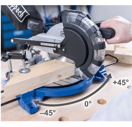 Scheppach HM210L - Piła ukośna bez posuwu 210 mm