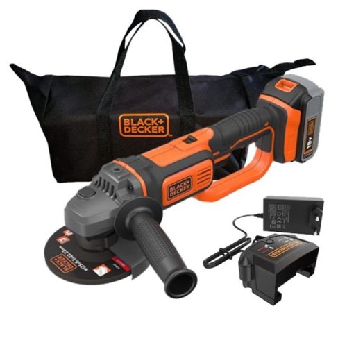 BLACK&DECKER BCG720M1-QW - Szlifierka kątowa Akumulatorowa 125 MM