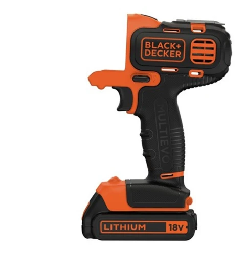 BLACK&DECKER  MT218K-QW - Wiertarko-Wkrętarka z wymienna głowicą