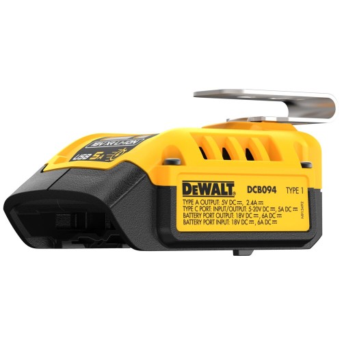 DEWALT DCB094K-QW- Wielonapięciowy adapter USB