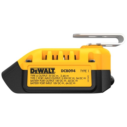 DEWALT DCB094K-QW- Wielonapięciowy adapter USB