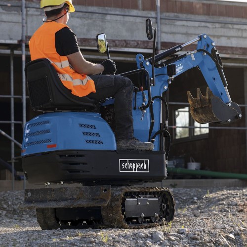 Scheppach EXC815 - Minikoparka