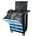 Scheppach TW1100 - Wózek narzędziowy z osprzętem 71 elementów