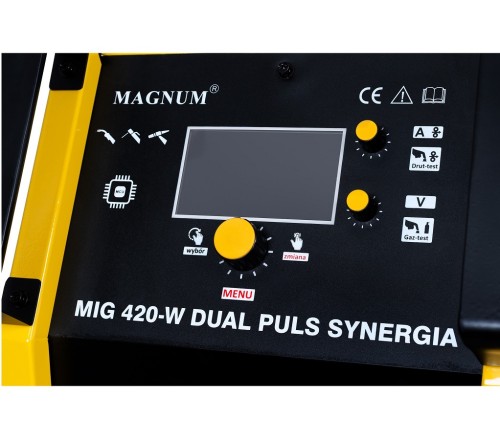 Magnum MIG420-W Dual Puls Synergia - Półautomat spawalniczy z synergią