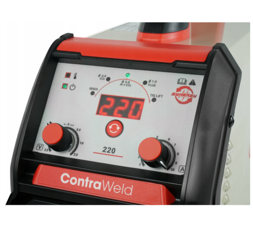IDEAL ContraMIG 220 - Półautomat spawalniczy FCW/MIG/MMA/TIG