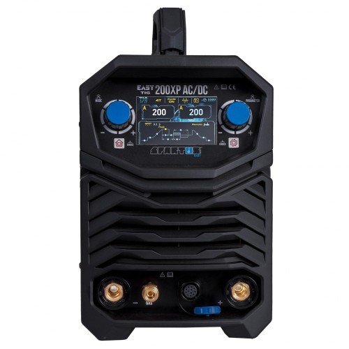 Spartus EasyTIG 200XP AC/DC - Spawarka inwertorowa TIG z pulsem + uchwyt TIG mini SPE 17 H10k 4m