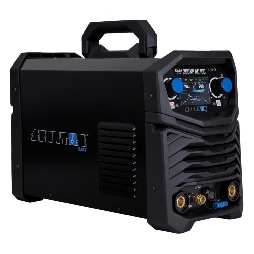 Spartus EasyTIG 200XP AC/DC - Spawarka inwertorowa TIG z pulsem + uchwyt TIG mini SPE 17 H10k 4m