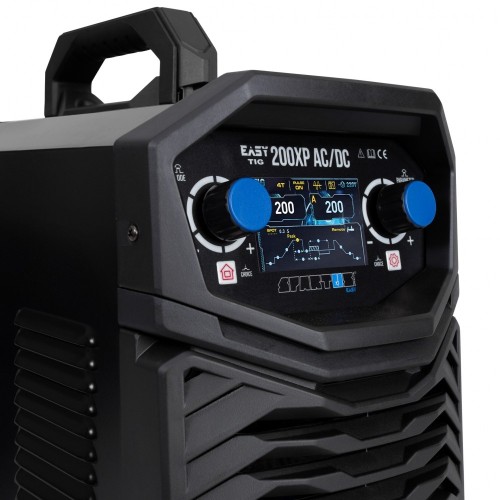 Spartus EasyTIG 200XP AC/DC - Spawarka inwertorowa TIG z pulsem + uchwyt TIG mini SPE 17 H10k 4m