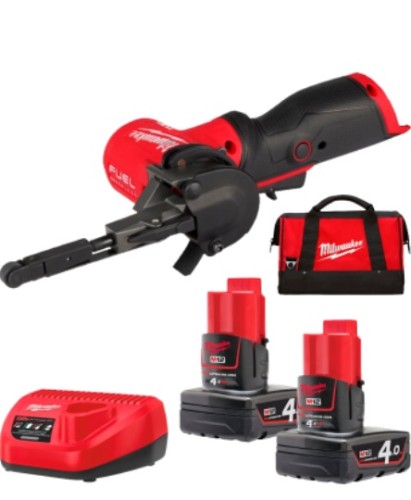 Milwaukee M12 FBFL13-402B - Pilnik taśmowy 13 mm