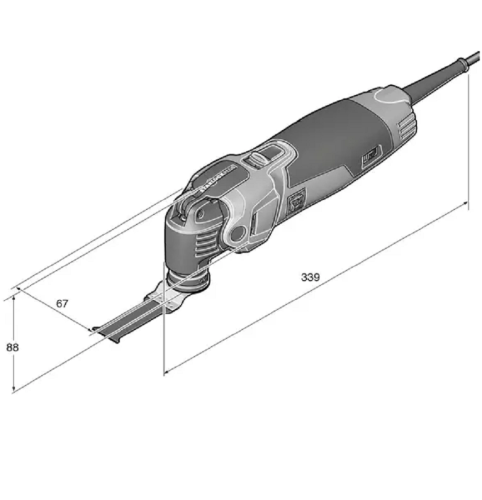 Fein MULTIMASTER MM 500 PLUS TOP - Wielofunkcyjne narzędzie oscylacyjne