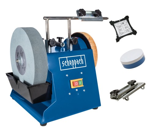 Scheppach Tiger2500 - Szlifierka stołowa na mokro 250 MM