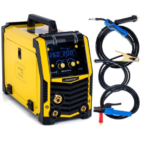 Magnum MIG 212 ALU CU - Spawarka inwertorowa z synergią