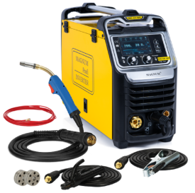 Magnum MIG 221 DUAL PULS SYNERGIA - Półautomat spawalniczy z synergią 4x4