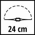 Einhell GC-CT 18/2411 Li P-Solo - Akumulatorowa podkaszarka do trawy 18 V