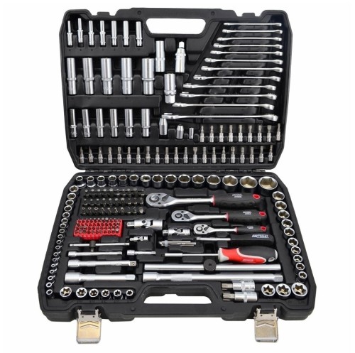 AwTools AW39216BL - Zestaw kluczy 1/2"/3/8"/1/4" - 216 elementów