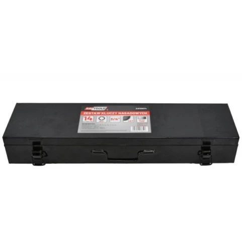 AwTools AW39014 - Zestaw kluczy nasadowych z grzechotką 22-50mm 3/4" - 14 elementów