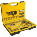 Stanley STHT0-73927 - Zestaw kluczy nasadowych 1/4'' 1/2"- 75 elementów