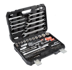 Yato YT-12691 - Zestaw kluczy 1/2" 1/4" - 82 SZT