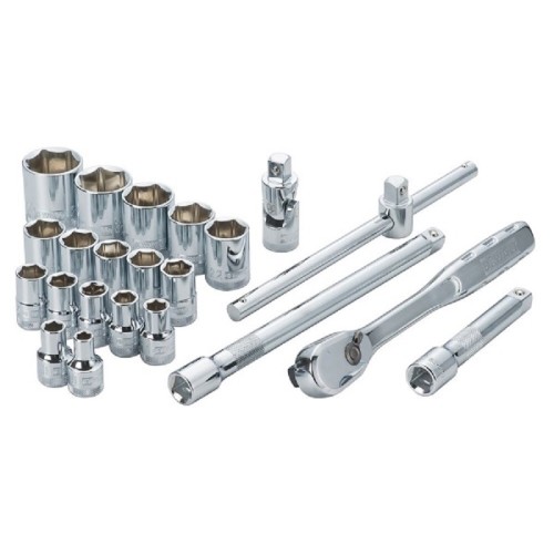 DeWalt DWMT19241-1 - Zestaw kluczy nasadowych 1/2" z grzechotką - 22 elementy