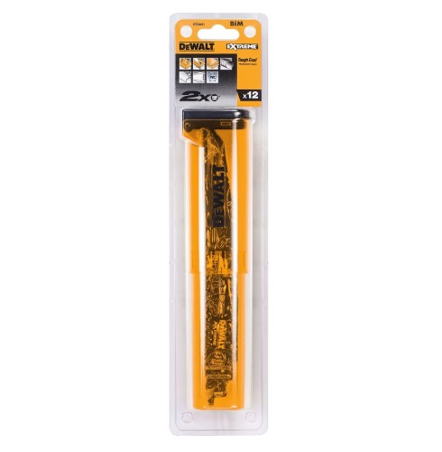 DeWalt DT2441L - Zestaw 12 szt brzeszczotów Extreme do piły szablastej