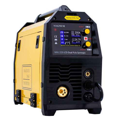 MAGNUM MIG 223 DUAL PULS LCD - Spawarka inwertorowa-migomat