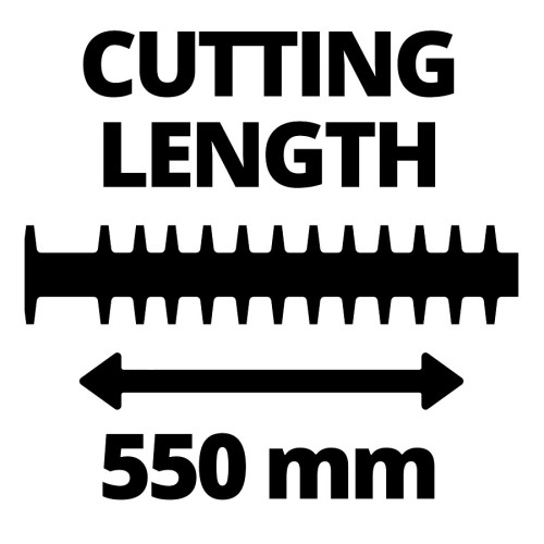 Einhell GE-PH 2555 A - Spalinowe nożyce do żywopłotu