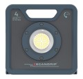 SCANGRIP NOVA 4 C+R forLIFE - Akumulatorowa/sieciowa lampa robocza LED 4000 lm