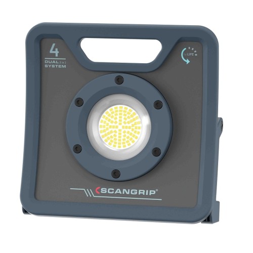 SCANGRIP NOVA 4 C+R forLIFE - Akumulatorowa/sieciowa lampa robocza LED 4000 lm