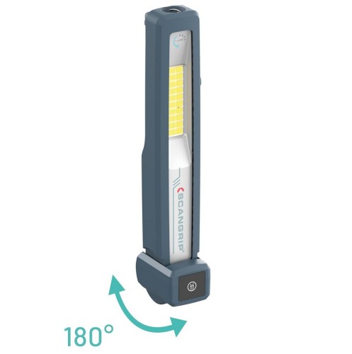 Scangrip UNIPEN forLIFE - Wygodna akumulatorowa lampa robocza LED 2w1 150 lm