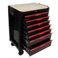 Airpress 79169 - Profesjonalny wózek narzędziowy z osprzętem 215 elementów - 7 szuflad