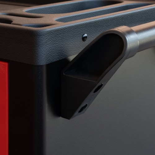 Airpress 79155 - Kompaktowy wózek narzędziowy z osprzętem 250 elementów - 7 szuflad