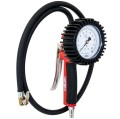 Airpress 42069 - Profesjonalny pistolet do pompowania z manometrem oraz wężem 1 m