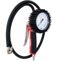 Airpress 42069 - Profesjonalny pistolet do pompowania z manometrem oraz wężem 1 m