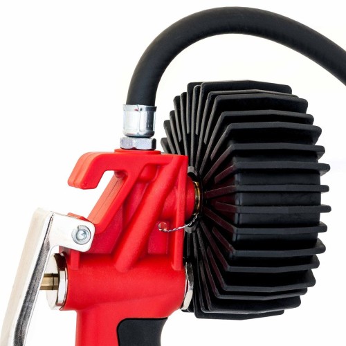 Airpress 42069 - Profesjonalny pistolet do pompowania z manometrem oraz wężem 1 m