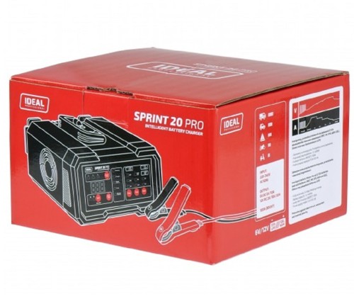 IDEAL SPRINT 20 PRO - Prostownik z rozruchem 6 / 12 V
