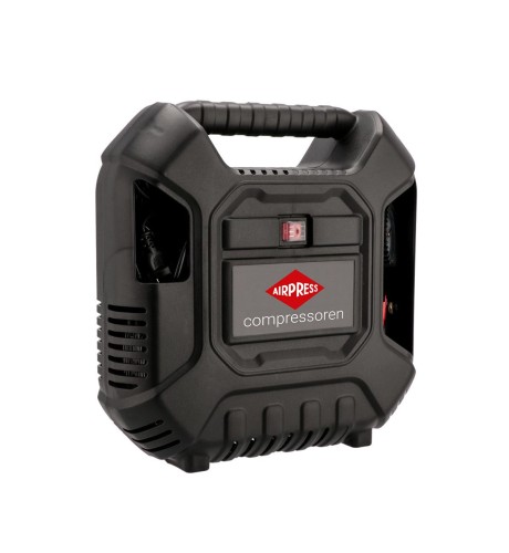 Airpress HLO 180 - Walizkowy mały kompresor bezolejowy 8 bar