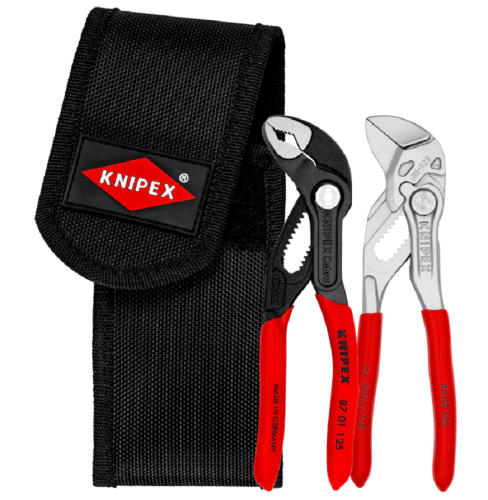 Knipex 002072V04 - Zestaw mini szczypiec z etui na pasek - 2 szt