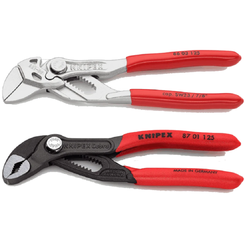 Knipex 002072V04 - Zestaw mini szczypiec z etui na pasek - 2 szt