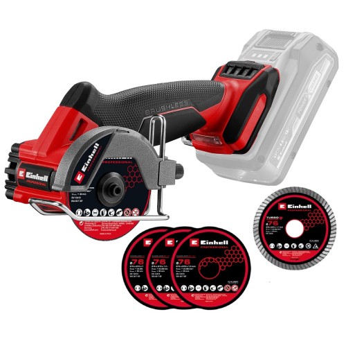 Einhell TP-CO 18/76-C Li BL – Solo - Akumulatorowa przecinarka 76 mm / 18 V